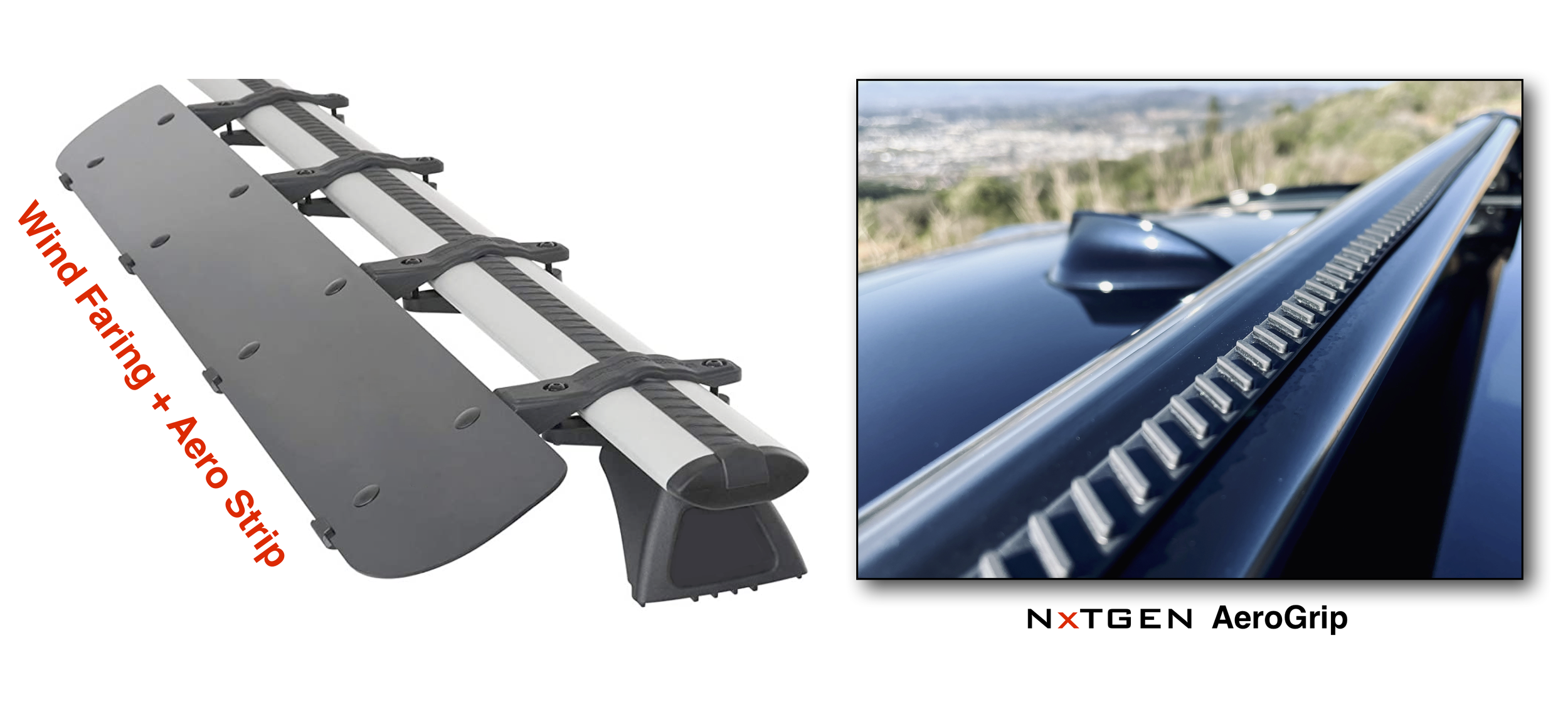 AeroGrips (2) Pack | Stop Crossbar Whistle — NXTGEN Automotive